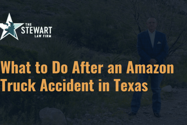 What to Do After an Amazon Truck Accident in Texas