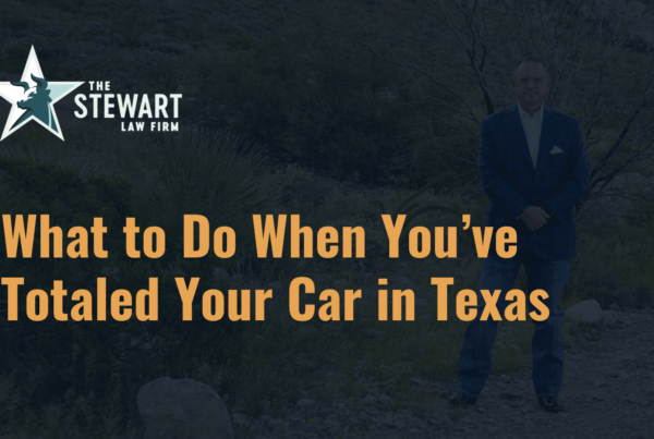 What to Do When You’ve Totaled Your Car in Texas