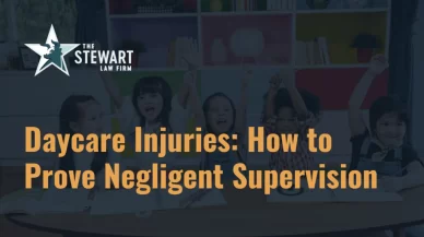 Daycare Injuries: How to Prove Negligent Supervision