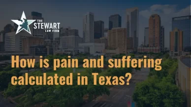 How is pain and suffering calculated in Texas?